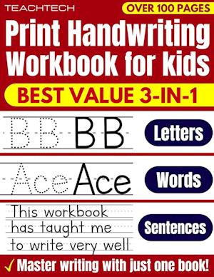 Print Handwriting Workbook for Kids