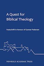 A Quest for Biblical Theology