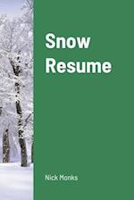 Snow Resume 