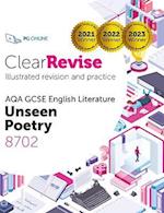 ClearRevise AQA GCSE English Literature: Unseen poetry