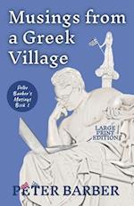 Musings from a Greek Village - Large Print