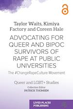 Advocating for Queer and BIPOC Survivors of Rape at Public Universities