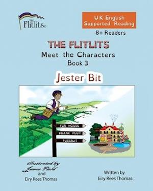 THE FLITLITS, Meet the Characters, Book 3, Jester Bit, 8+Readers, U.K. English, Supported Reading