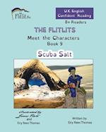 THE FLITLITS, Meet the Characters, Book 9, Scuba Salt, 8+Readers, U.K. English, Confident Reading