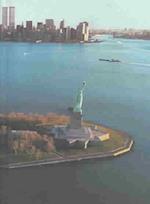 Liberty Island and Lower Manhattan