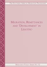 Migration, Remittances and Development in Lesotho