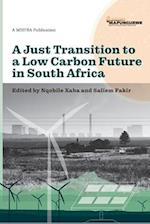 A Just Transition to a Low Carbon Future in South Africa 