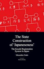 The State Construction of 'japaneseness'