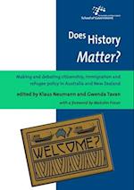 Does History Matter?: Making and debating citizenship, immigration and refugee policy in Australia and New Zealand 