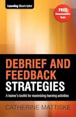 Debrief and Feedback Strategies