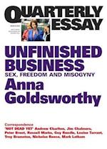 Quarterly Essay 50 Unfinished Business