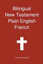 Bilingual New Testament, Plain English - French