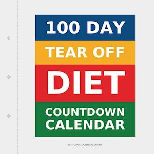 100 Day Tear-Off Diet Countdown Calendar