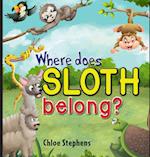 Where does sloth belong? 