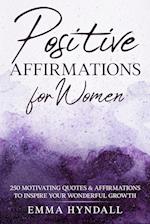 Positive Affirmations  For Women