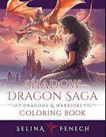 Shadow Dragon Saga - Dragons and Warriors Coloring Book