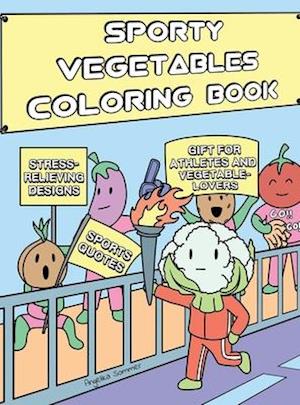 Sporty Vegetables Coloring Book