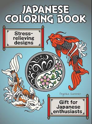 Japanese Coloring Book