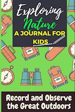 Exploring Nature - A Journal For Kids