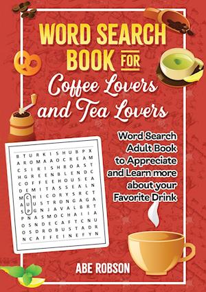 Word Search Book for Coffee Lovers and Tea Lovers