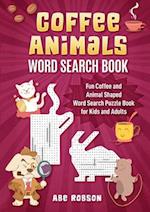 Coffee Animals Word Search Book