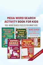 Mega Word Search Activity Book for Kids