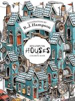 Steampunk Houses Coloring Book 