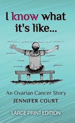 I Know What It's Like - LARGE PRINT: An ovarian cancer story 