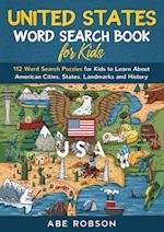 United States Word Search Book for Kids