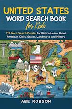 United States Word Search Book for Kids