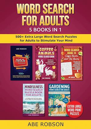 Word Search for Adults 5 Books in 1