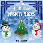 100 Christmas Mystery Mazes 