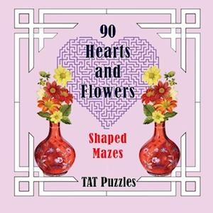 90 Hearts and Flowers Shaped Mazes