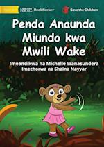 Bonny Makes Patterns with her Body - Penda Anaunda Miundo kwa Mwili Wake