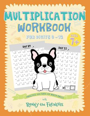 Multiplication Workbook for Digits 0 - 12