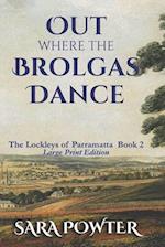 Out Where the Brolgas Dance: Large Print Edition 
