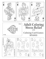 Adult Coloring Stress Relief with Calming Card Games