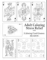 Adult Coloring Stress Relief with Calming Card Games