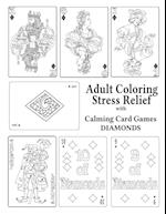 Adult Coloring Stress Relief with Calming Card Games