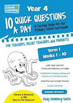 Lizard Learning 10 Quick Questions A Day Year 4 Term 1