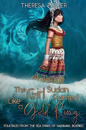 The Girl Sudan Painted like a Gold Ring