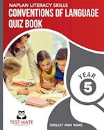 NAPLAN LITERACY SKILLS Conventions of Language Quiz Book Year 5