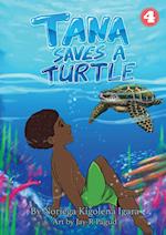 Tana Saves A Turtle