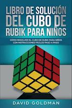 Libro de Solución Del Cubo de Rubik para Niños
