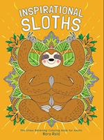 Inspirational Sloths - The Stress Relieving Coloring Book For Adults 