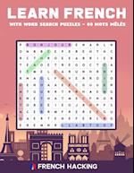 Learn French With Word Search Puzzles - 68 Mots Mêlés