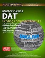 DAT Masters Series Reading Comprehension (Rc)