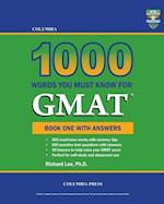 Columbia 1000 Words You Must Know for GMAT: Book One with Answers 