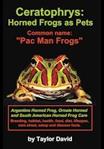 Ceratophrys: Horned Frogs as Pets: Common name: 'Pac Man Frogs'