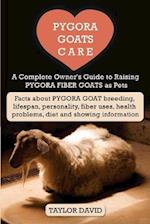 Pygora Goats Care